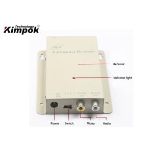 Buy cheap Lightweight Analog Wireless AV Transmitter And Receiver LOS 10km from wholesalers