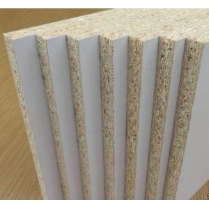 Buy cheap Poplar Particle Board Laminated Sheet , E1 Glue Pallet Compressed Particle Board from wholesalers