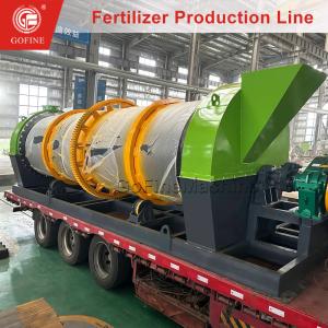 Rotary Mixing Pelletizer Machine Fertilizer Granulating Plant Project