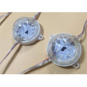WS2811 Diamond Cover Smart Rgb LED Pixel Modules 56mm Diameter 6pcs LEDs Inside