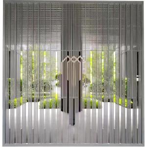 Buy cheap 304ss Aluminum Privacy Railing Security Slat Parapet Fence Balusters from wholesalers