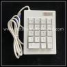 Buy cheap White Bank Counter 1.5m Plastic Numeric Keypad Computer Numeric Keys from wholesalers