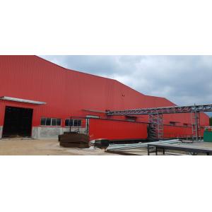 China Prefab Steel Structure Warehouse H-Section Beams Customizable Sizes on sale