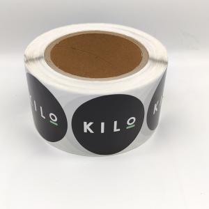 Matte Lamination Glossy Label Paper Vinyl CMYK Removable Adhesive Labels