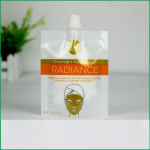 Buy cheap Liquid stand up pouch with spout / spout pouch packaging for gel masque / shampoo liquid spout pouch from wholesalers