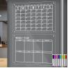 Buy cheap Factory Directly Customized Monthly Weekly Daily Planner Calendar Clear Acrylic Fridge Magnetic Dry Erase Board from wholesalers