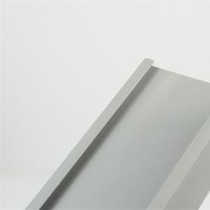 Buy cheap Decorative Plastic Profile Strip PVC Extrusion Grey from wholesalers