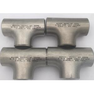 Super Duplex Equal Tee 1" Sch10 BW Butt Welding Pipe