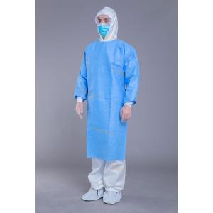 Buy cheap EO Sterilized SMMS Fabric Surgical Disposable Gowns With Knitted Cuff from wholesalers