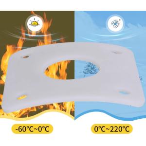 Buy cheap Small Silicone Washers Food Grade 7.5 - 12Mpa Tensile Strength from wholesalers