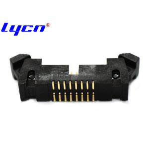 Buy cheap Short Latch 16 Pin DIP Header Ejector Connector SMT Type 1.27mm Pitch product