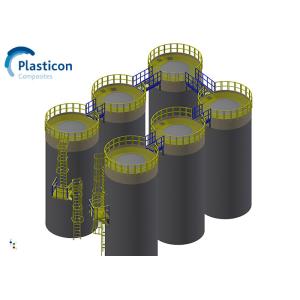 Buy cheap Customized FRP Tank Fibre Reinforced Plastic Tanks And Vessels from wholesalers