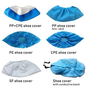 Buy cheap PE CPE Surgical Disposable Shoe Covers from wholesalers