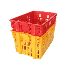 PP Plastic Crates for Nesting and Stacking in Agricultural Supermarket Storage