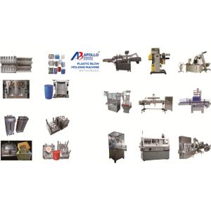 Buy cheap HDPE Plastic Blow Moulding Machine 10L Lubricant Oil Bottle 0.3mpa Cooling Water Pressure from wholesalers