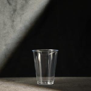 8 Oz Round Disposable FDA PS Plastic Cups with Custom Logo Print