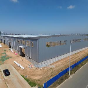 Buy cheap Custom Steel Structure Warehouse with Translucent Panels for Natural Lighting from wholesalers