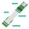 Buy cheap Mini PCI-E 52Pin To MPCIe Wireless Adapter Card With 1 SIM Slot FPC Cable For Test Wifi Module Or 3G 4G LTE WWAN Modem from wholesalers