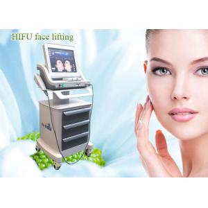 Buy cheap 10,000 shots hifu face lifting machine / ultrasound hifu machine 1.5 / 3 / 4.5, 13mm heads hifu machine price product