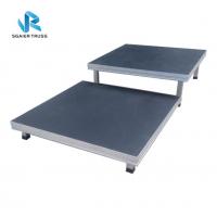 Buy cheap 1m * 1m Aluminium Frame Adjustable On Sale Portable Stage Modular product