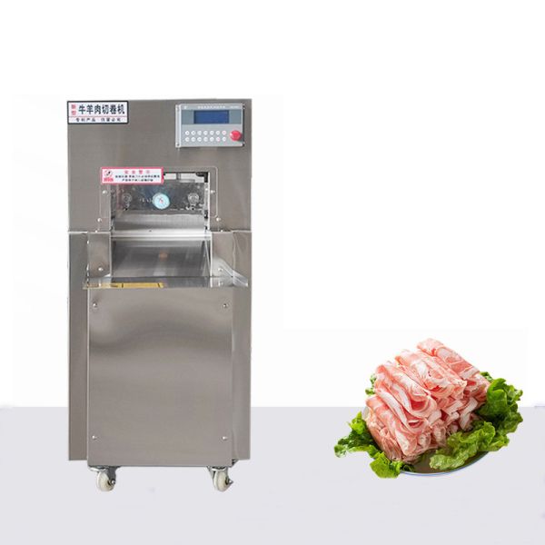 Buy cheap Frozen Beef Roll Pieces Cutter Machine Chilled Mutton Chopping Freezing 550w from wholesalers