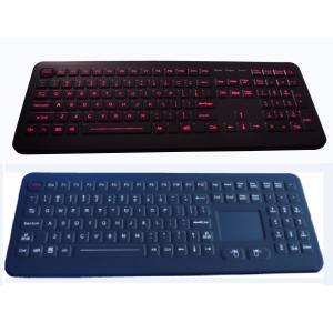 Backlight dust proof rubber medical keyboard with numeric keys and Functions
