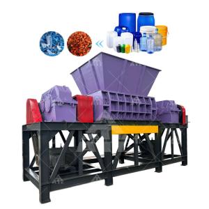 Buy cheap Two Shaft Plastic Shredder Multifunctional Tin Can Shredder Machine from wholesalers