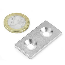 N42 Customized Galvanized Strong Countersink Neodymium Permanent Disc NdFeB