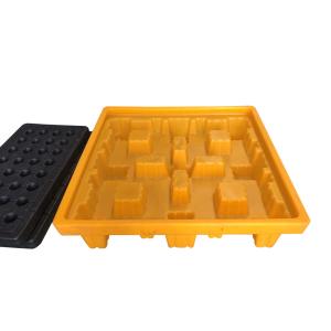 Buy cheap Heavy Duty Plastic Spill Pallets 1 Drum Spill Containment Pallet from wholesalers