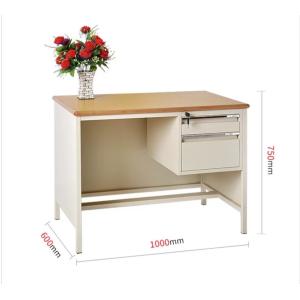 Buy cheap Knock Down Structure Office Table Desk With 25mm Wooden Desktop product