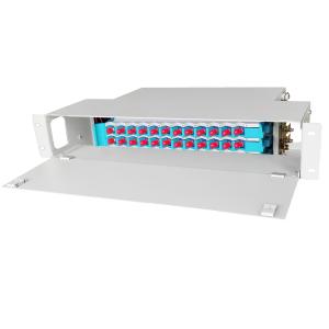 Buy cheap 2U Optical Fiber Distribution Frame Module 24Fiber 19inch Rack Mount from wholesalers