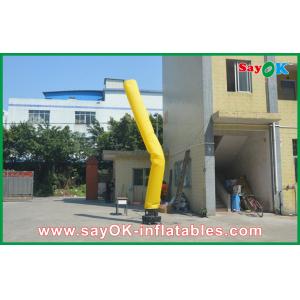 Buy cheap Inflatable Stick Man Yellow Inflatable Guy , Advertisement Air Dancers Inflatables from wholesalers