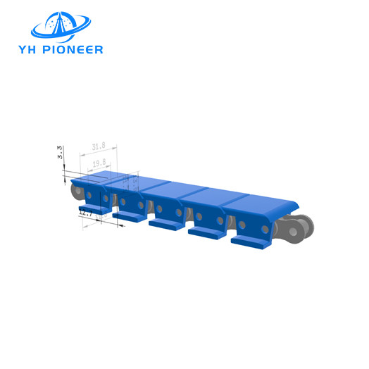 Flexible and Durable Snap - on Conveyor Chain for Customized Automation