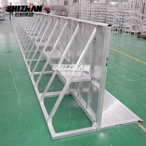 Buy cheap Outdoor Event Aluminum Barricade Folding Crowd Control 1200mm from wholesalers