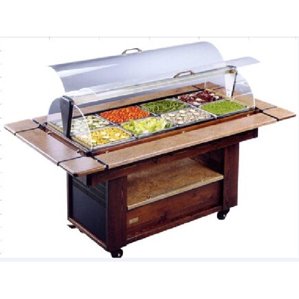 Quality NN-SO1420 Salad Bar Commercial Buffet Equipment With Wheel For Convenient Moving for sale