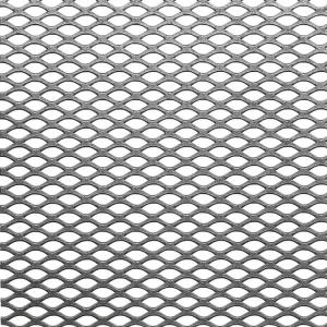 Anti Alkali Expanded Metal Mesh Customized Hole Patterns Heat Resisting