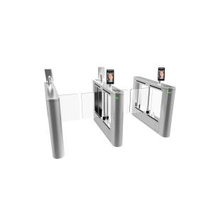 Buy cheap Security Swing Barrier Turnstile Full Height Retractable Flap Barrier from wholesalers