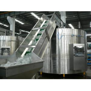 Buy cheap Cans Jars Tins Beverage Bottling Equipment , Bottle Unscrambler Machine from wholesalers