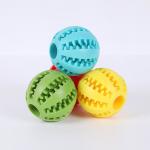 Buy cheap Pet Dog Toy Silicone Rubber Ball Chew Throw Bite Toys Can Be Stuffed With Food from wholesalers