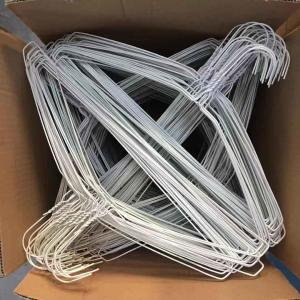 Buy cheap 12.5kgs Per Box Metal Clothes Hangers 500pcs 1.9mm Thickness from wholesalers