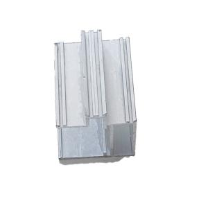 T6-T8 Custom Aluminum Profiles Angle For Glass Partition Windows