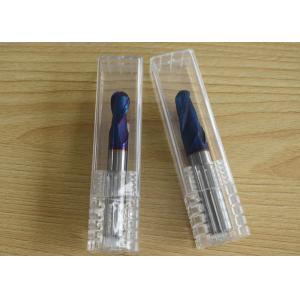 Buy cheap Solid Carbide NaCo Coating 40mm Ball Nose Milling Cutter from wholesalers