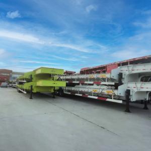 Fixed Gooseneck FGN Low Bed Semi Trailer 60 Ton