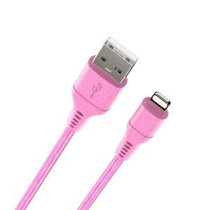Buy cheap Braied USB Data Charging Cable AM To 8 Pin Eco Friendly Wheat Straw Biodegradable Green Life from wholesalers