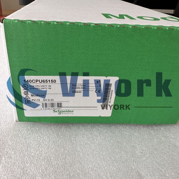 Quality Schneider 140CPU65150 MODULAR PLC CPU QUANTUM 768 KB 166 MHZ NEW for sale