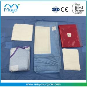 Buy cheap Surgical Cesarean LSCS Drape Pack With Reinforced C Section Drape from wholesalers