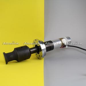 20Khz Ultrasonic Oscillator Transducer With Booster Flange Titanium Sonotrode