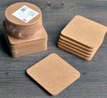 Buy cheap High Quality Cork Coaster with silkscreen shrink wrapped packing, customized size is available from wholesalers