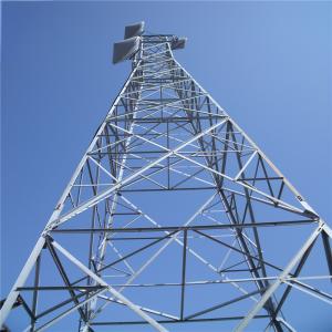 60m 4 Leg Galvanized Self Standing Antenna Tower Angle Broadcast Microwave Radio