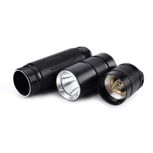 Ultra Bright EDC CREE LED Torch Carring 18650, 16340 or CR123A Li-ion Battery
